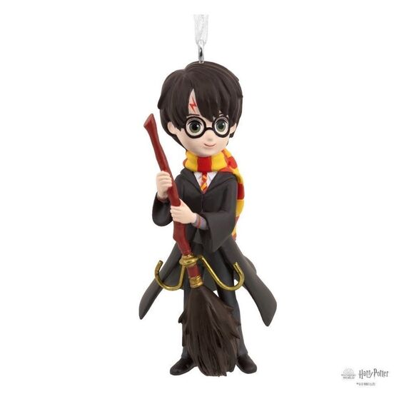 Hallmark Harry Potter with Broom Ornament NWT - Picture 1 of 8